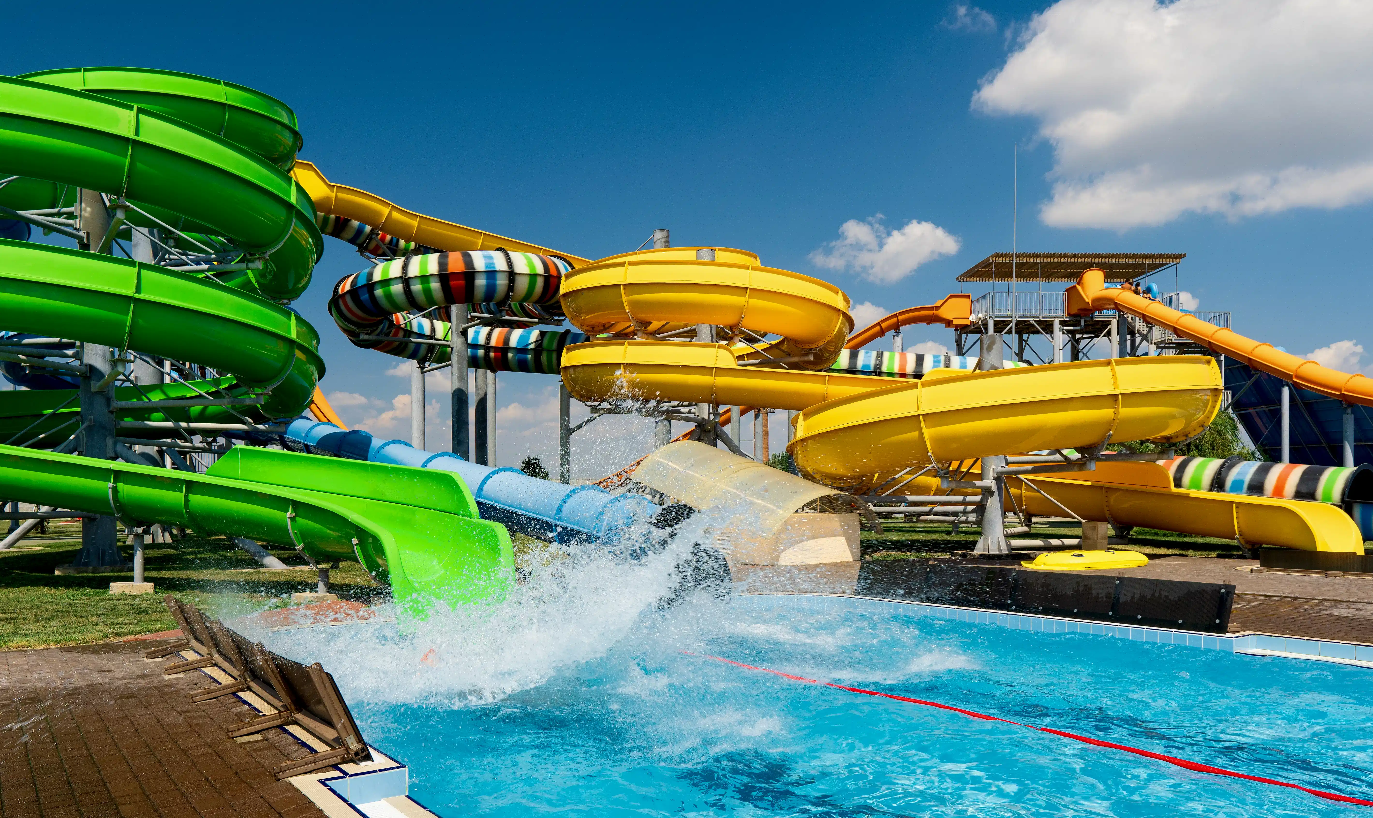 Aqua park genel görünüm